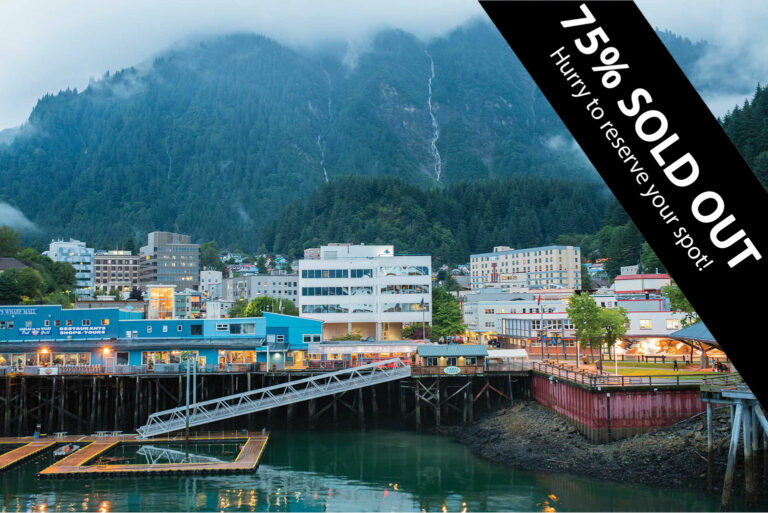 Alaska Cruise September 8-15, 2024 - 75% sold out