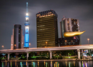 Japan Tour - Tokyo Skytree and Sumida River