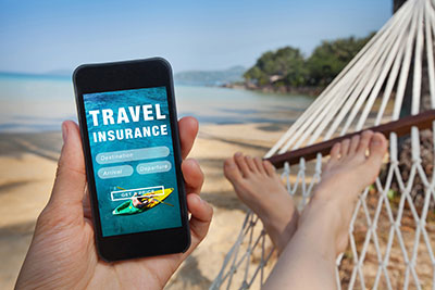 Photo to the visual of the Travel Insurance phone