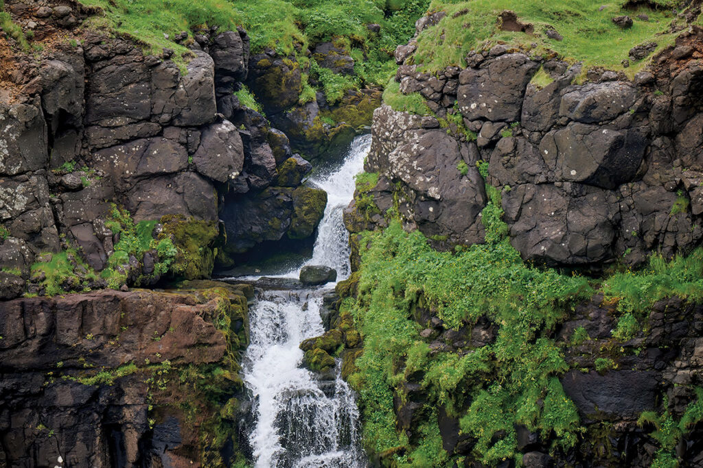 Orkney Islands waterfall Photo by Janis Parker