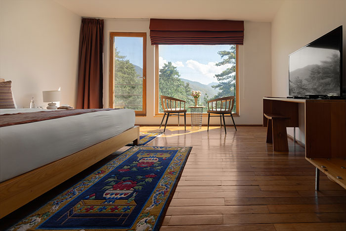 Zhiwaling Ascent, Thimphu - deluxe room with window view