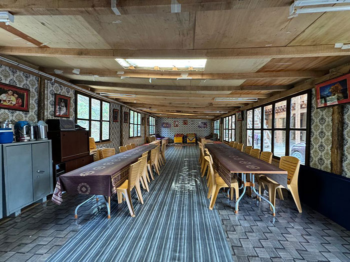 Bhutan Neyphug Monastary - Dining room