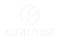 Planeterra White Logo